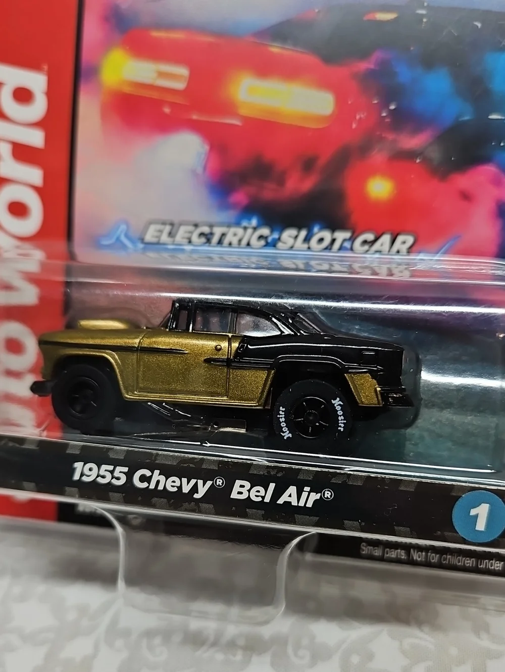 1955 Chevy Bel Air Xtraction Slot Car Version A & B BlackTop Bruisers
